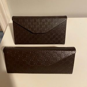 Gucci Eyeglass Cases - bundle of 2